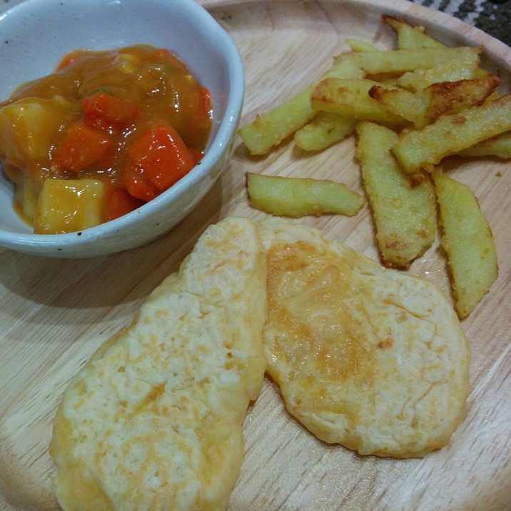 お子様カレーランチ【離乳食完了期、幼児食に】